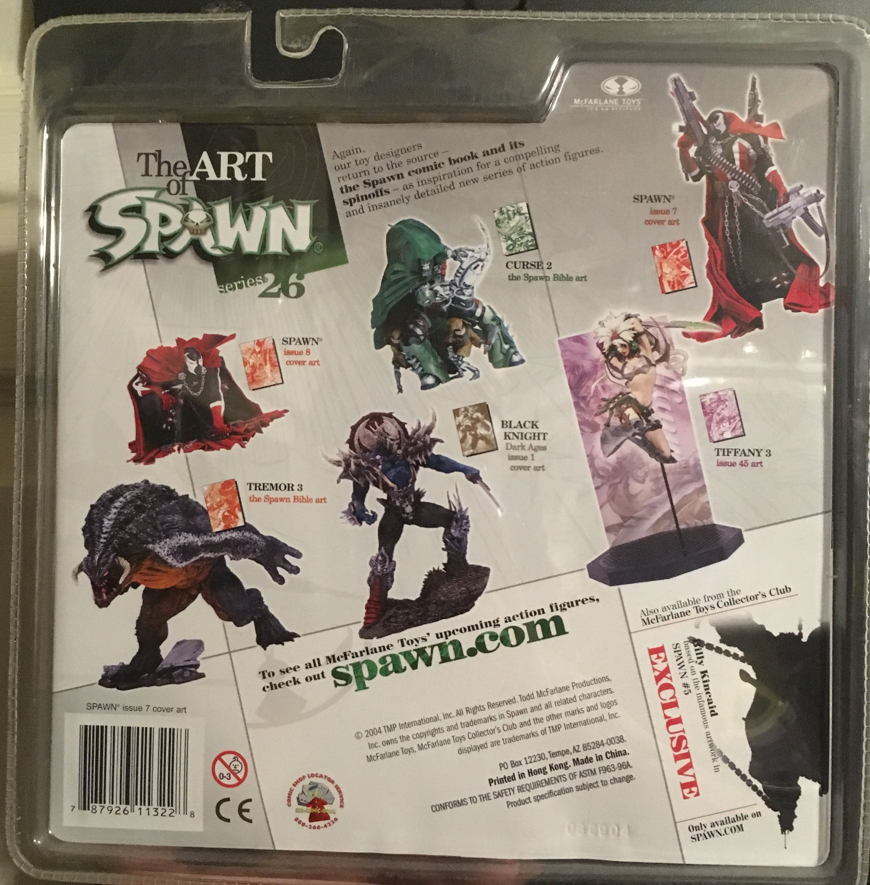 SPAWN ISSUE 7 Cover Art - McFarlane Toys (Spawn) action figure collectible [Barcode 787926113228] - Main Image 4