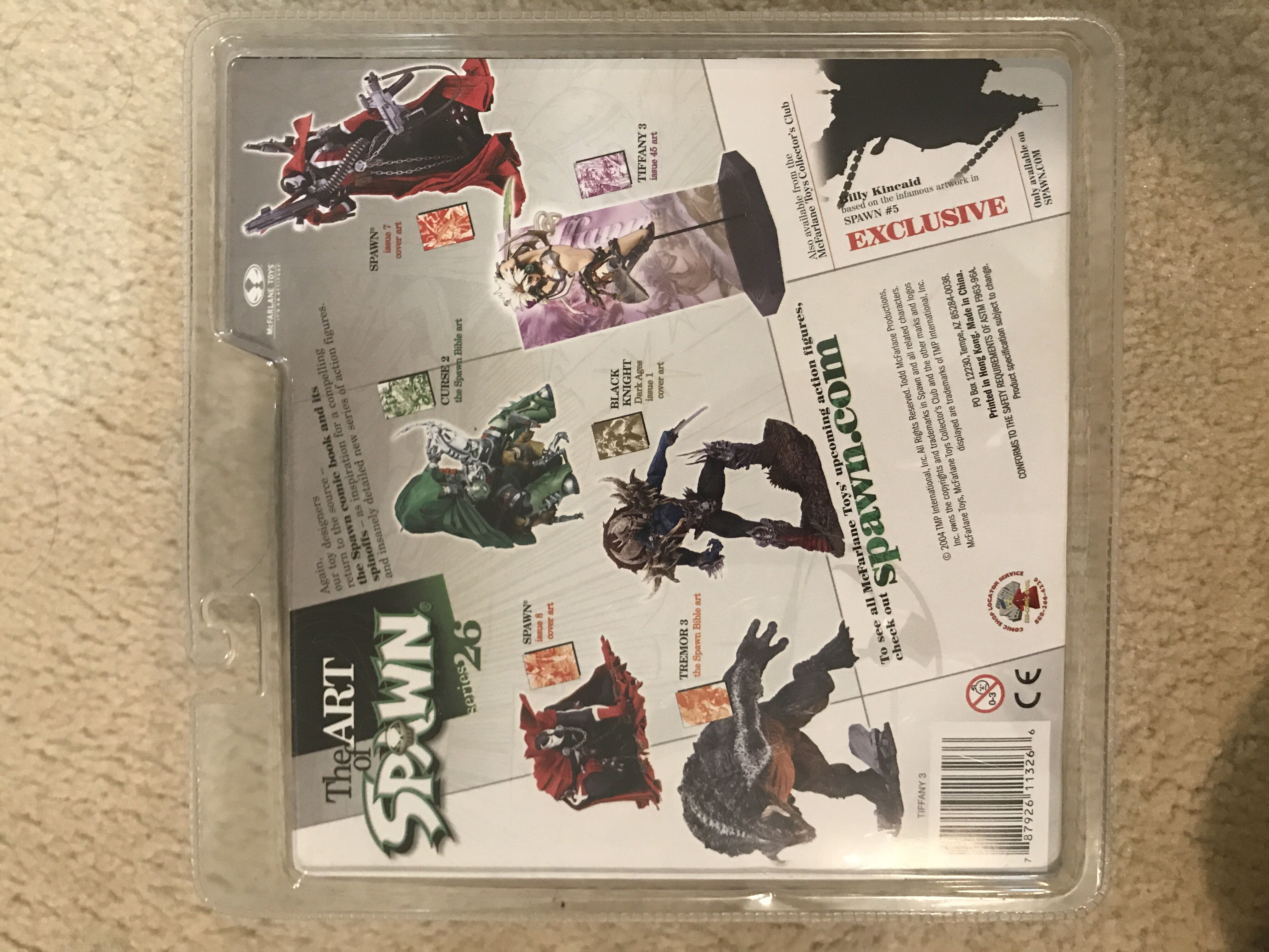 Tiffany 3 - McFarlane Toys (Spawn: The Art of: 6”) action figure collectible [Barcode 787926113266] - Main Image 3