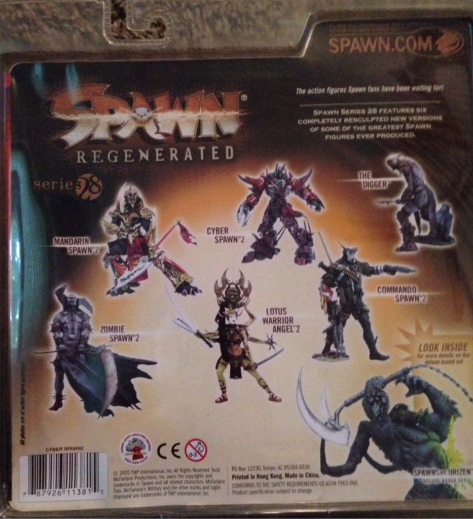 Spawn - Spawn Regenerated: Cyber Spawn 2 - McFarlane Toys (Spawn Series 28: Spawn Regenerated) action figure collectible [Barcode 787926113815] - Main Image 2
