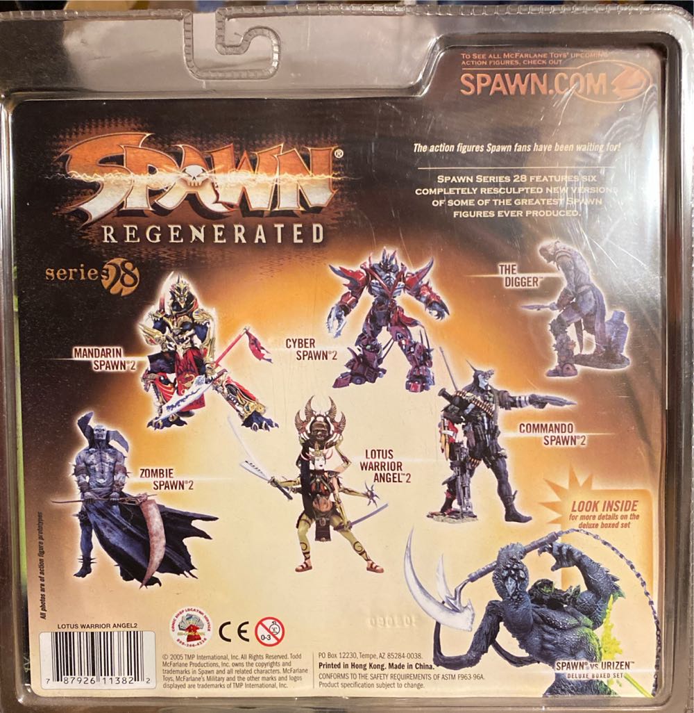 Spawn Regenerated Series 28 - Lotus Warrior Angel V2 - McFarlane Toys (Spawn Regenereted Series 28) action figure collectible [Barcode 787926113822] - Main Image 4