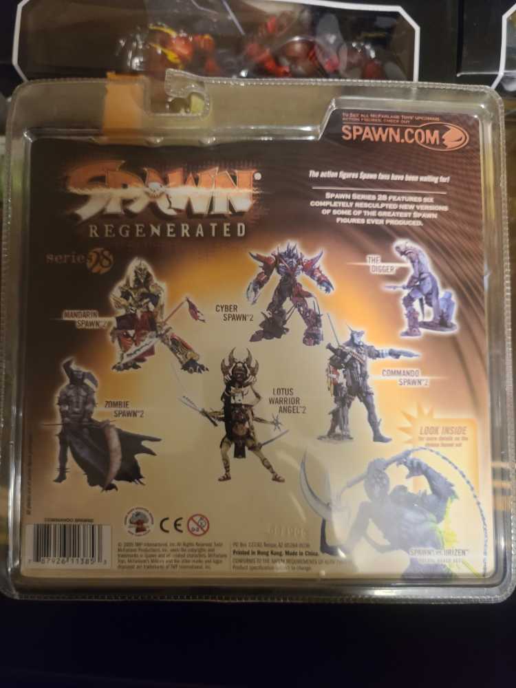 Spawn Regenerated Series 28 - Commando Spawn - McFarlane (Spawn Regenerated Series 28) action figure collectible [Barcode 787926113853] - Main Image 2