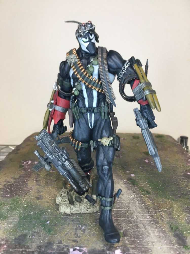Spawn Regenerated Series 28 - Commando Spawn - McFarlane (Spawn Regenerated Series 28) action figure collectible [Barcode 787926113853] - Main Image 3