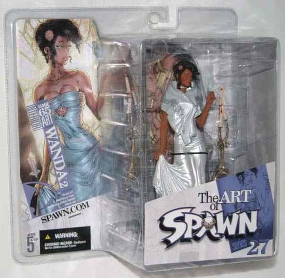 Wanda 2 - McFarlane Toys (Spawn: The Art of: 6”) action figure collectible [Barcode 787926113938] - Main Image 2