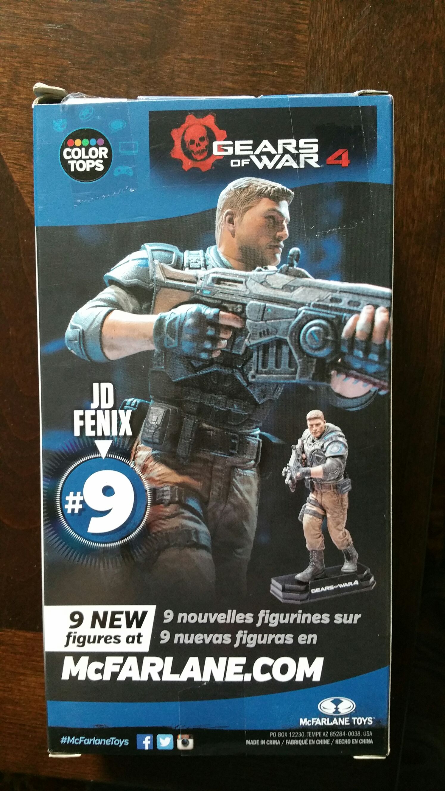 Gears Of War 4 - #09 JD Fenix - McFarlane Toys (Games) action figure collectible [Barcode 787926120059] - Main Image 2