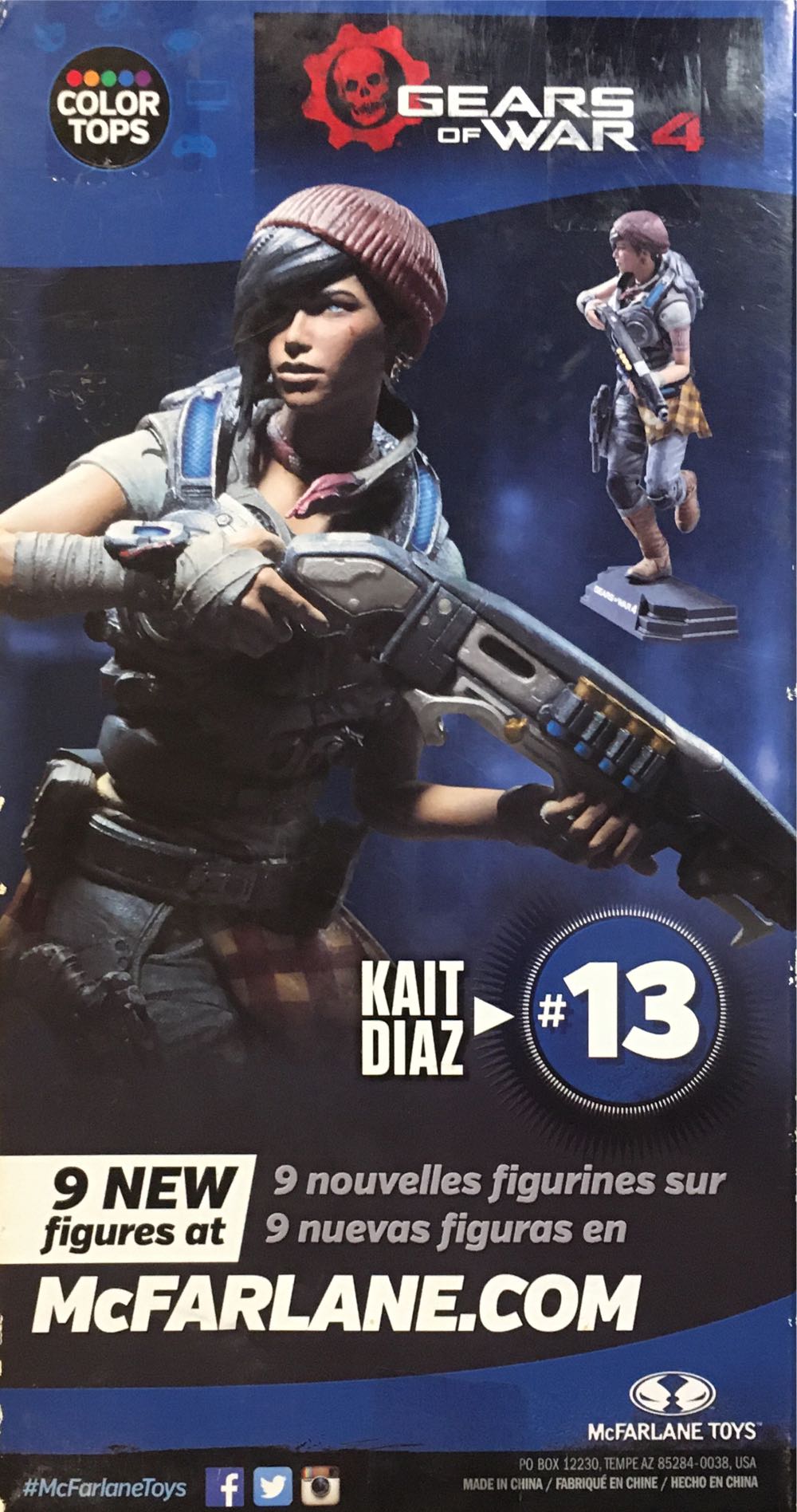 Gears Of War 4 #13: Kait Diaz - McFarlane Toys (Gears Of War 4) action figure collectible [Barcode 787926120073] - Main Image 2