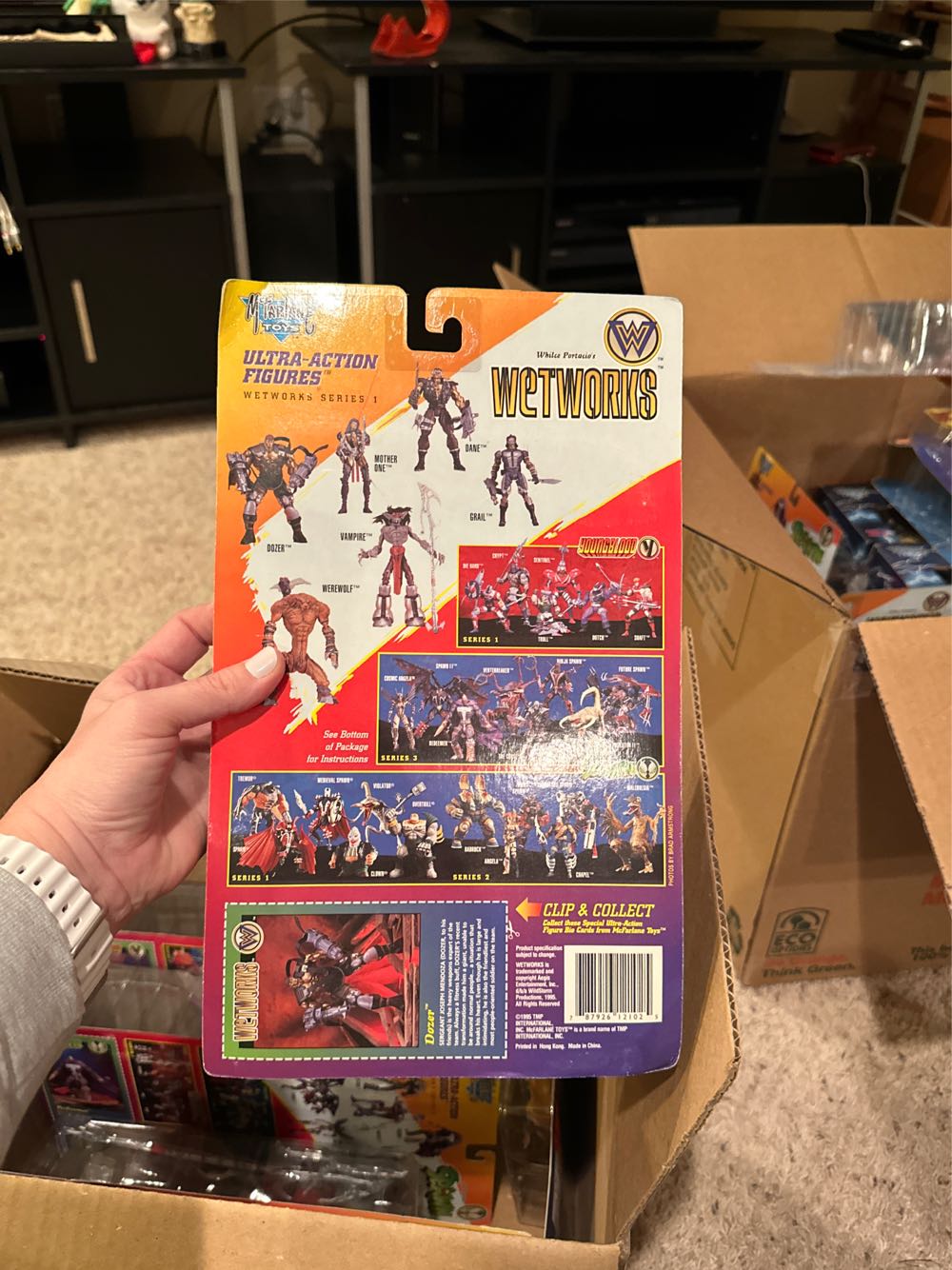 Wetworks - Series 1: Dozer  (Mcfarlane) action figure collectible [Barcode 787926121025] - Main Image 2