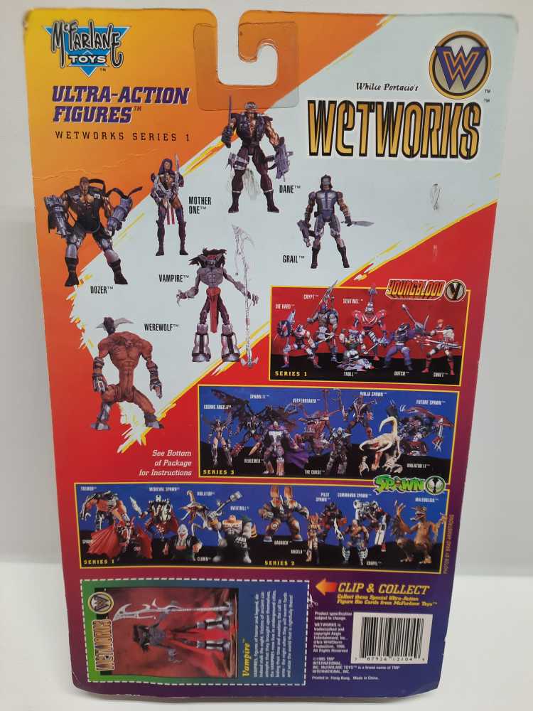Wetworks - Series 1: Vampire - McFarlane Toys (Wetworks) action figure collectible [Barcode 787926121049] - Main Image 2