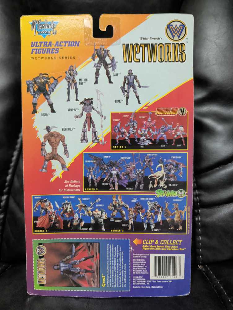 Wetworks - Series 1: Grail - McFarlane Toys action figure collectible [Barcode 787926121063] - Main Image 2