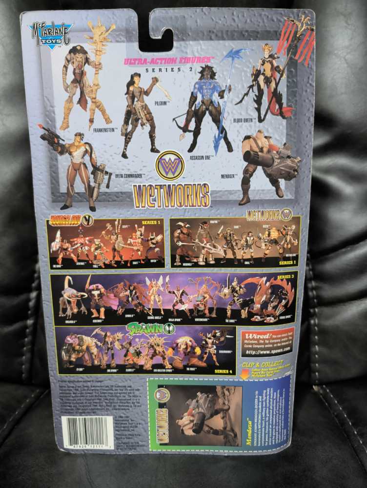 Wetworks - Series 2: Mendoza  action figure collectible [Barcode 787926121117] - Main Image 2