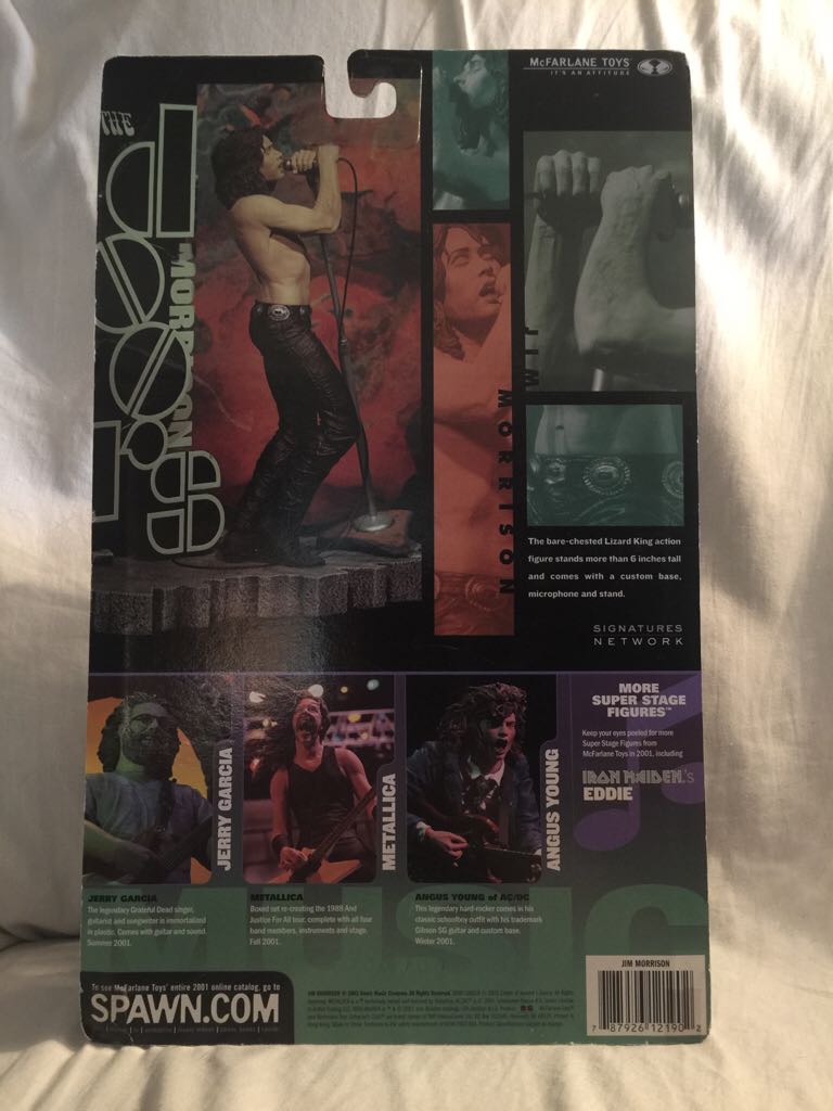 Jim Morrison - McFarlane Toys (Jim Morrison) action figure collectible [Barcode 787926121902] - Main Image 2