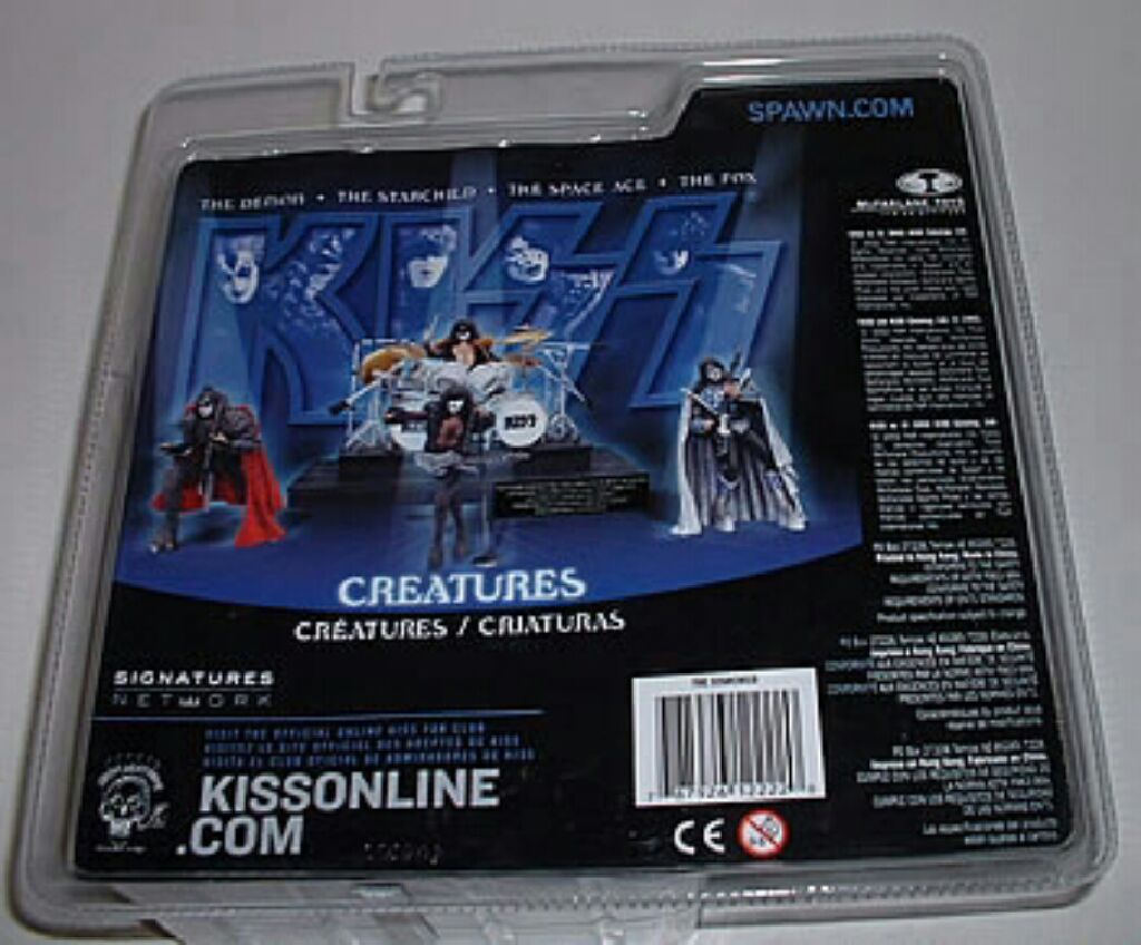 The Fox - McFarlane Toys (Kiss : Creatures) action figure collectible [Barcode 787926122244] - Main Image 2