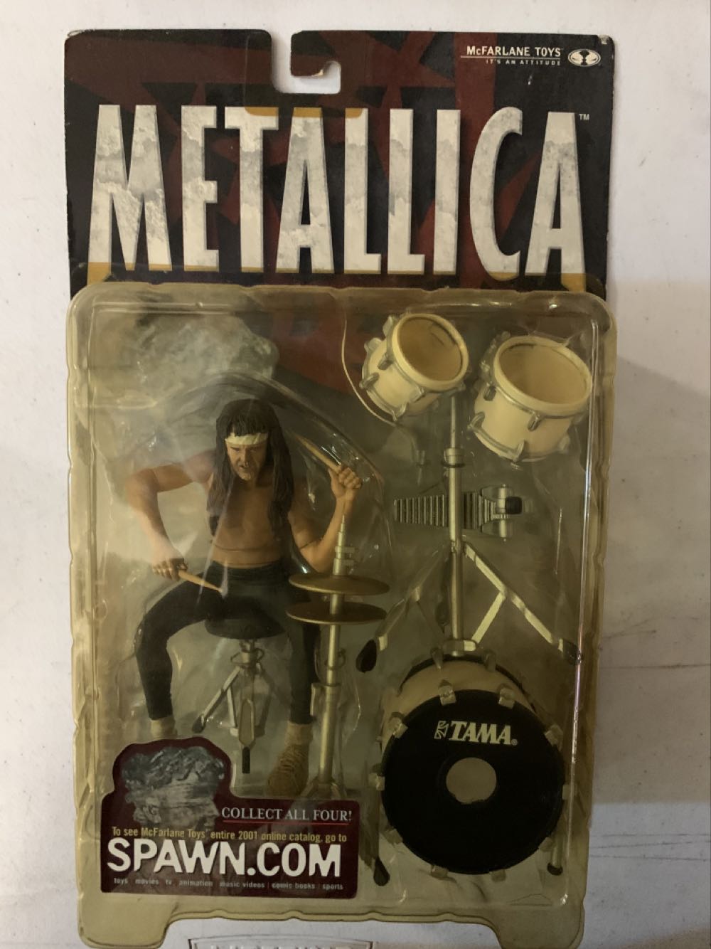 Metallica - Lars Ulrich - McFarlane Toys (Harvester Of Storrow) action figure collectible [Barcode 787926123036] - Main Image 3