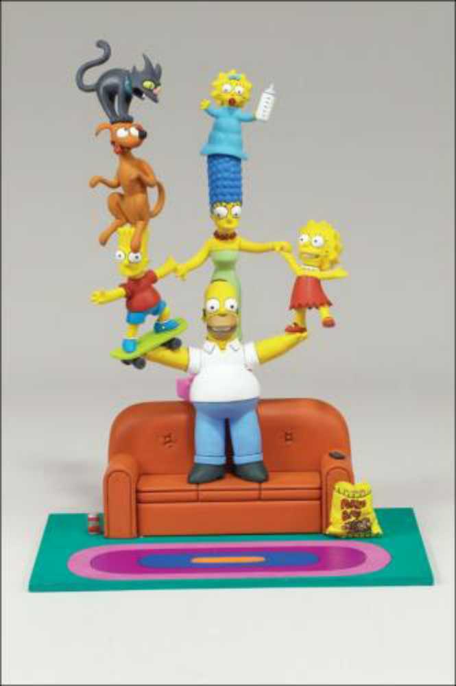 Simpsons Couch Gag Boxed Set - McFarland Toys (The Simpsons) action figure collectible [Barcode 787926127003] - Main Image 2