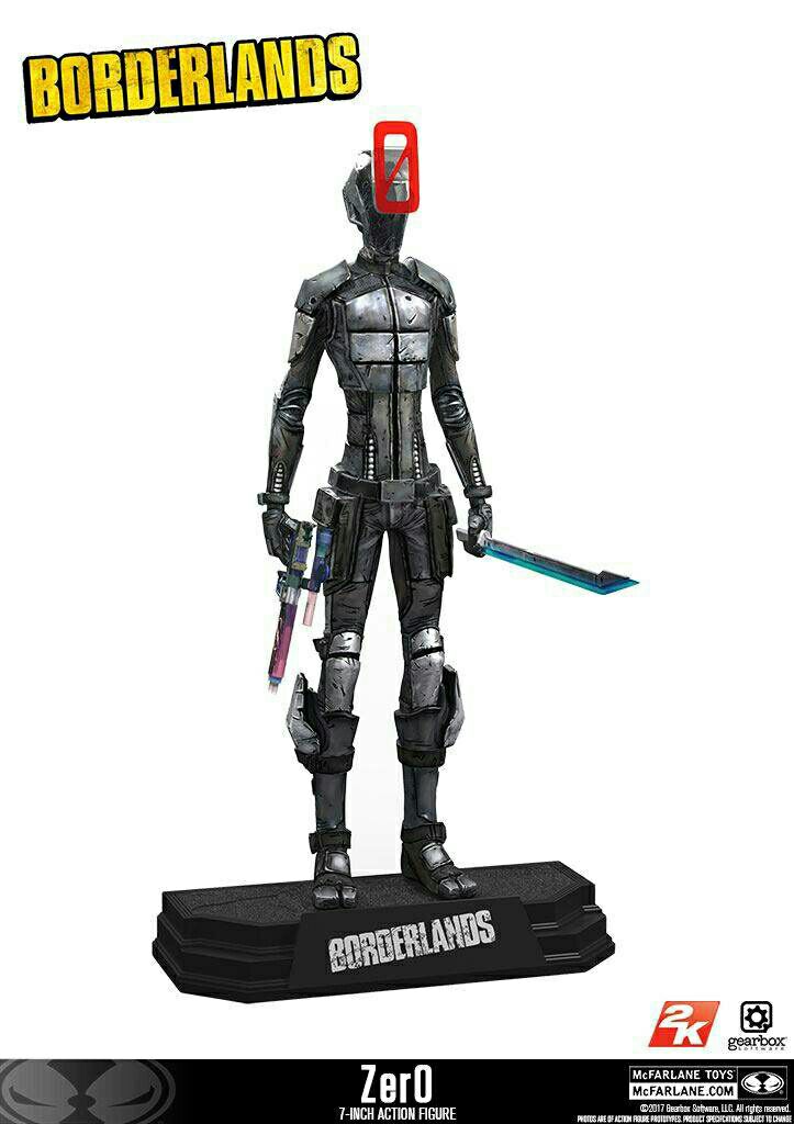 Zero - #41 Borderlands - McFarlane Toys (Borderlands) action figure collectible [Barcode 787926130416] - Main Image 2
