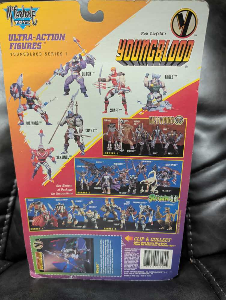 Youngblood: Crypt - McFarlane Toys action figure collectible [Barcode 787926131055] - Main Image 2