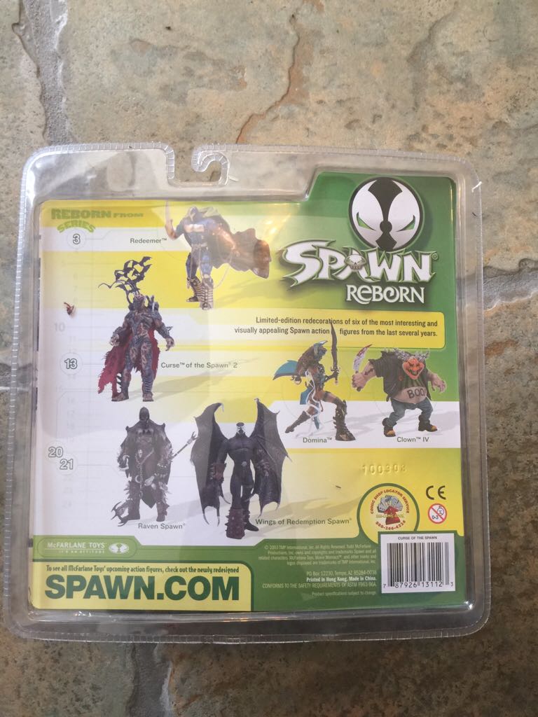 Curse Of The Spawn 2 - Mcfarlene Toys (Spawn: Reborn: 6”) action figure collectible [Barcode 787926131123] - Main Image 2