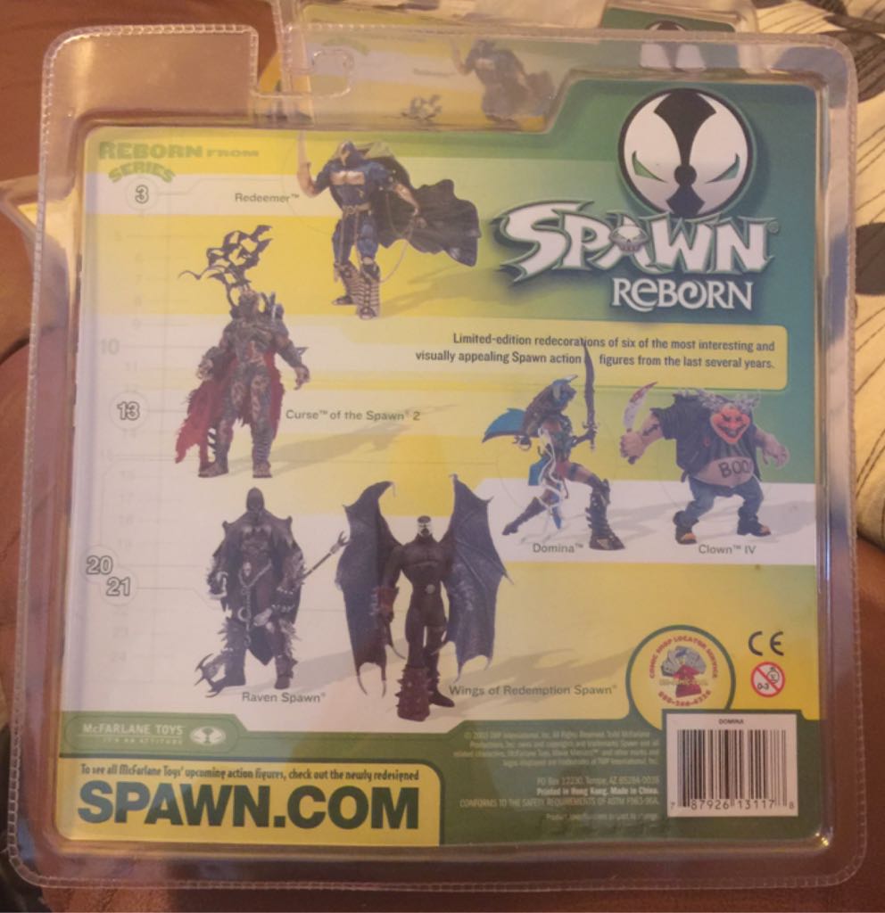 Domina - Mcfarlene Toys (Spawn: Reborn: 6”) action figure collectible [Barcode 787926131178] - Main Image 2