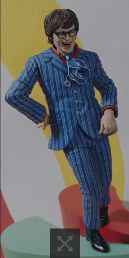 Austin Powers Movie Figures - Carnaby Street Austin - McFarlane Toys (Austin Powers: Series 2) action figure collectible [Barcode 787926141115] - Main Image 3