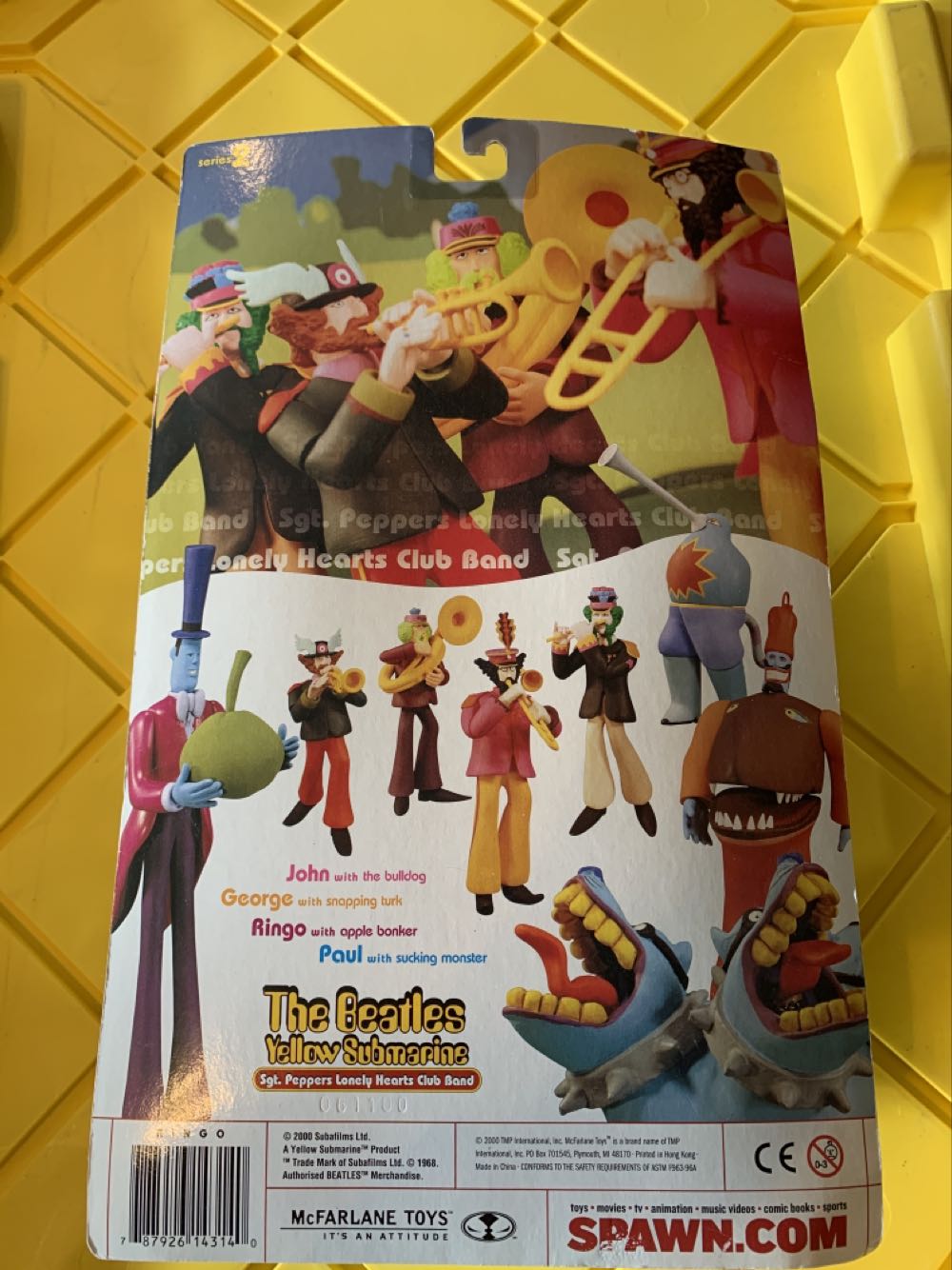 Beatles Yellow Submarine Ringo - McFarlane Toys (The Beatles Yellow Submarine) action figure collectible [Barcode 787926143140] - Main Image 2