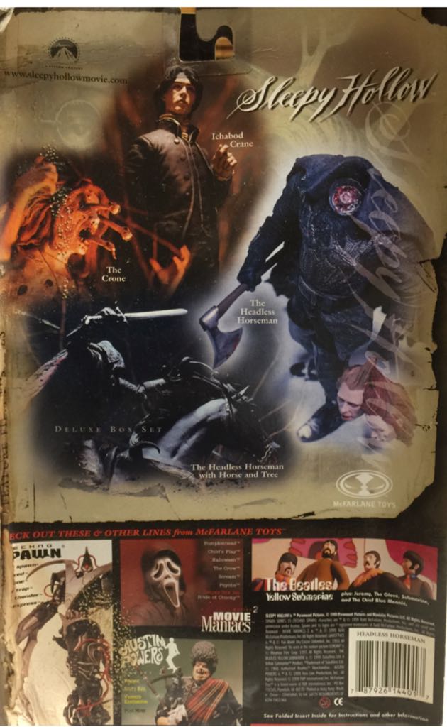Headless Horseman - McFarlane Toys (Fantasy) action figure collectible [Barcode 787926144017] - Main Image 2