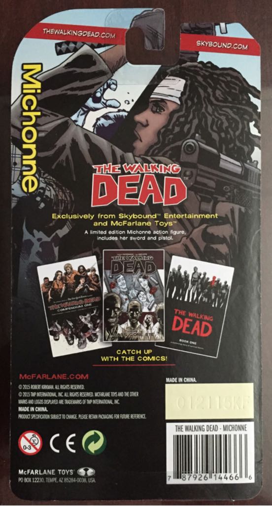*Michonne Walking Dead SDCC - McFarlane Toys (The Walking Dead) action figure collectible [Barcode 787926144666] - Main Image 2