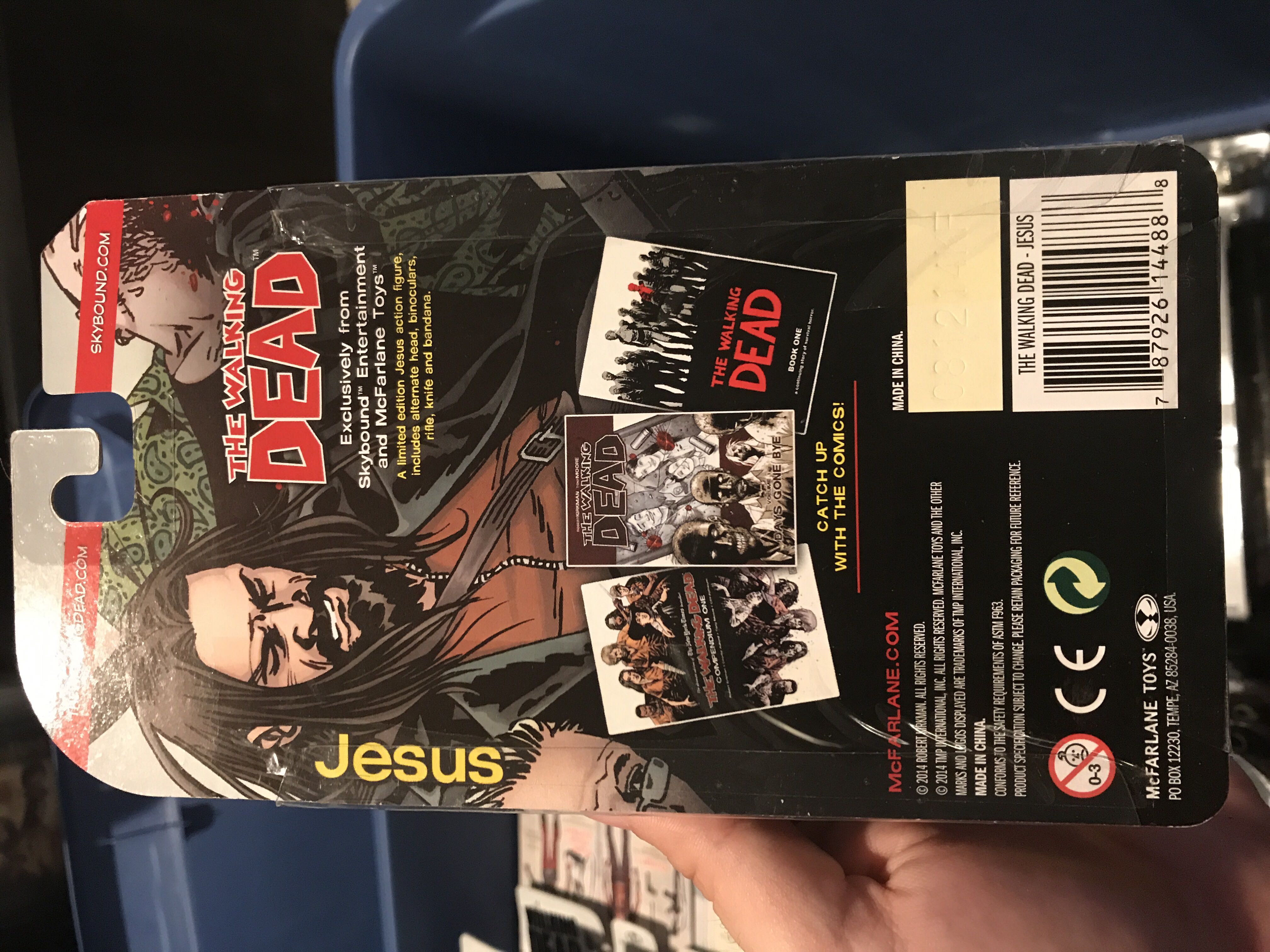 The Walking Dead Skybound Exclusive: Jesus - Skybound (The Walking Dead) action figure collectible [Barcode 787926144888] - Main Image 2