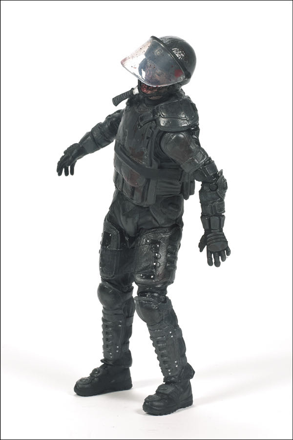 Riot Gear Zombie - McFarlane Toys (The Walking Dead) action figure collectible [Barcode 787926144949] - Main Image 3