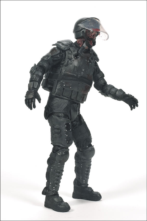 Riot Gear Zombie - McFarlane Toys (The Walking Dead) action figure collectible [Barcode 787926144949] - Main Image 4