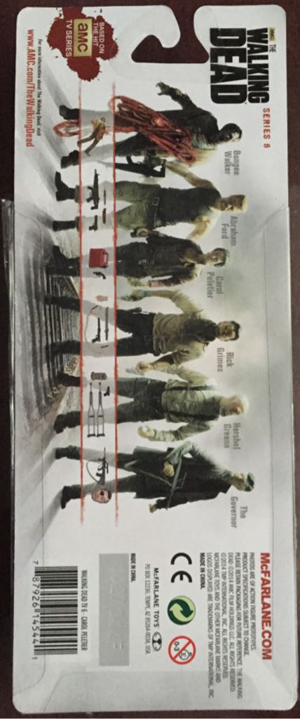 The Walking Dead AMC: Carol Peletier, The Walking Dead Series 6 - McFarlane Toys (post-apocalyptic survival horror movie theme) action figure collectible [Barcode 787926145441] - Main Image 2