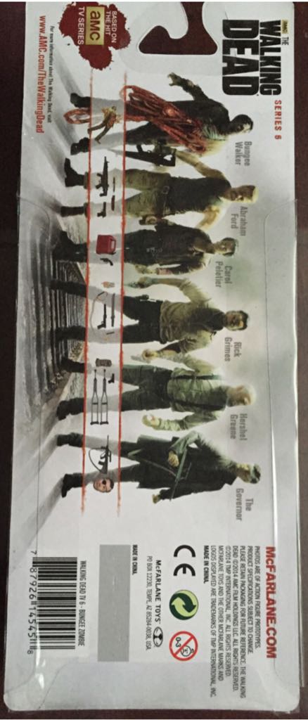 Bungee Walker, The Walking Dead Series 6 - McFarlane Toys (The Walking Dead) action figure collectible [Barcode 787926145458] - Main Image 2