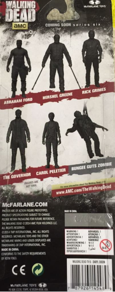 Daryl Dixon - McFarlane Toys (The Walking Dead) action figure collectible [Barcode 787926145489] - Main Image 2