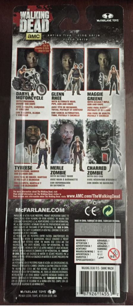 Walking Dead: Shane Walsh - McFarlane Toys (TV Series Flashback) action figure collectible [Barcode 787926145502] - Main Image 2