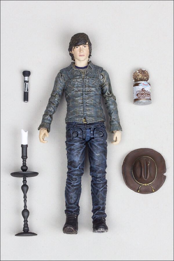 The Walking Dead AMC: Carl Grimes, The Walking Dead Series 7 - McFarlane Toys (post-apocalyptic survival horror movie theme) action figure collectible [Barcode 787926145724] - Main Image 2