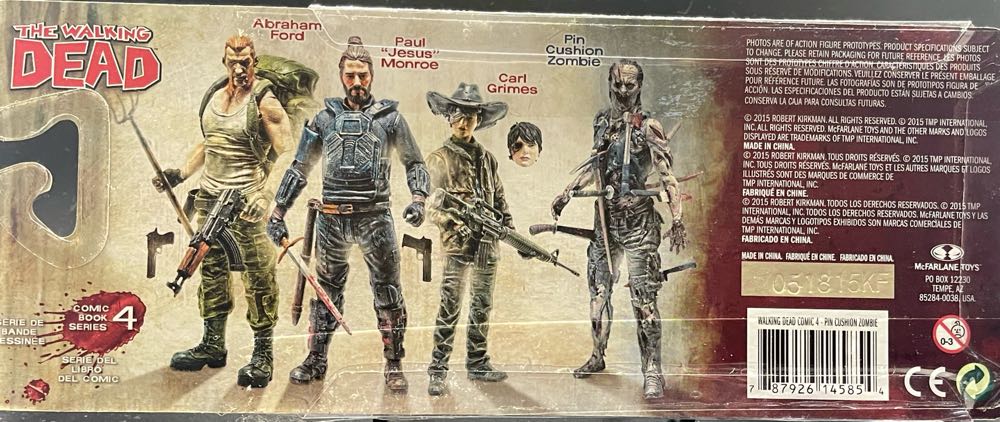 The Walking Dead Comic Version Pin Cushion Zombie - McFarlane (The Walking Dead Comic Series) action figure collectible [Barcode 787926145854] - Main Image 3
