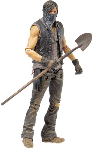 Grave Digger Daryl Dixon - McFarlane Toys (The Walking Dead) action figure collectible [Barcode 787926145915] - Main Image 3