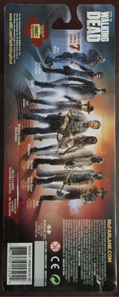 Woodbury Assault Rick Grimes, The Walking Dead Series 7 - McFarlane Toys (The Walking Dead) action figure collectible [Barcode 787926145922] - Main Image 2