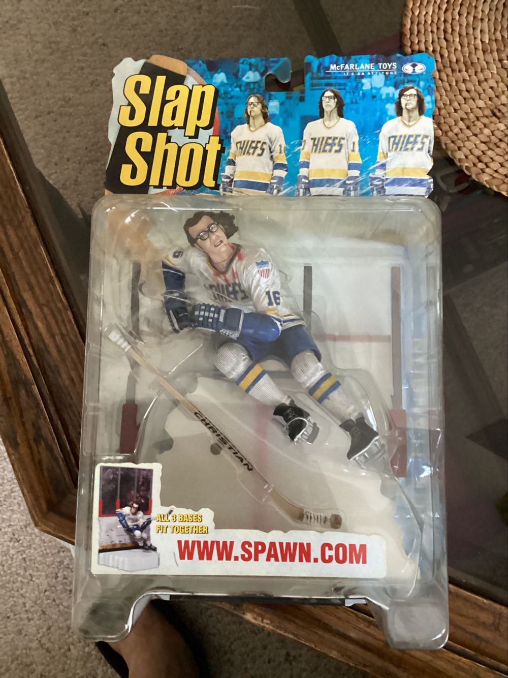 Slap Shot Jack Hanson McFarlane Toys - McFarlane Toys (Slap Shot) action figure collectible [Barcode 787926146028] - Main Image 3