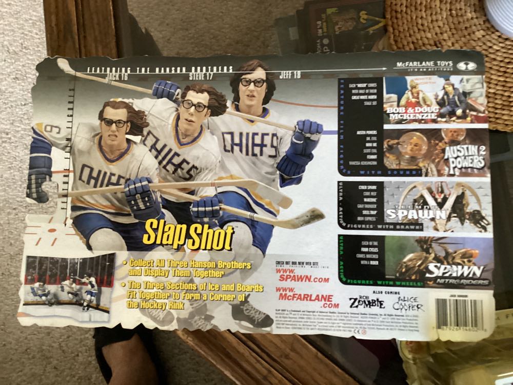 Slap Shot Jack Hanson McFarlane Toys - McFarlane Toys (Slap Shot) action figure collectible [Barcode 787926146028] - Main Image 4