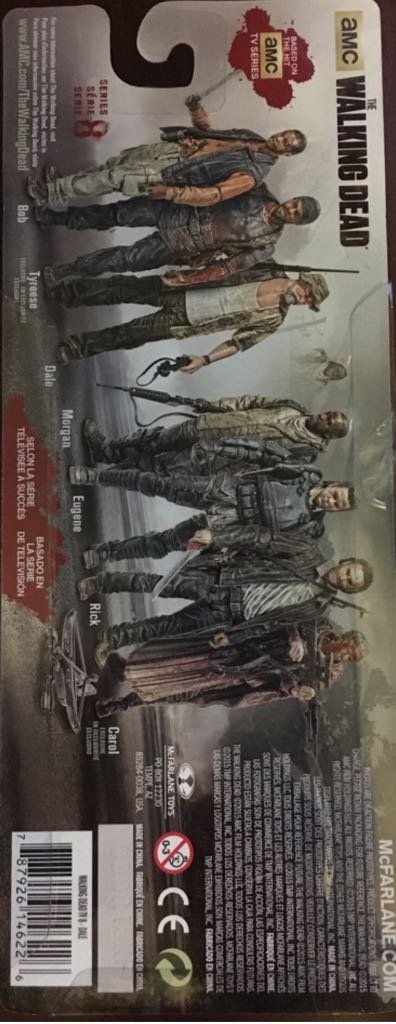 The Walking Dead AMC: Dale, The Walking Dead Series 8 - McFarlane Toys (post-apocalyptic survival horror movie theme) action figure collectible [Barcode 787926146226] - Main Image 2