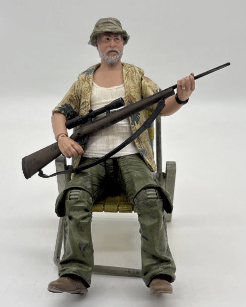 The Walking Dead AMC: Dale, The Walking Dead Series 8 - McFarlane Toys (post-apocalyptic survival horror movie theme) action figure collectible [Barcode 787926146226] - Main Image 3