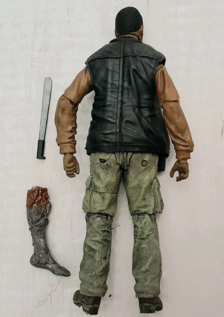 The Walking Dead AMC: Bob figure, The Walking Dead Series 8 - McFarlane Toys (post-apocalyptic survival horror movie theme) action figure collectible [Barcode 787926146233] - Main Image 4