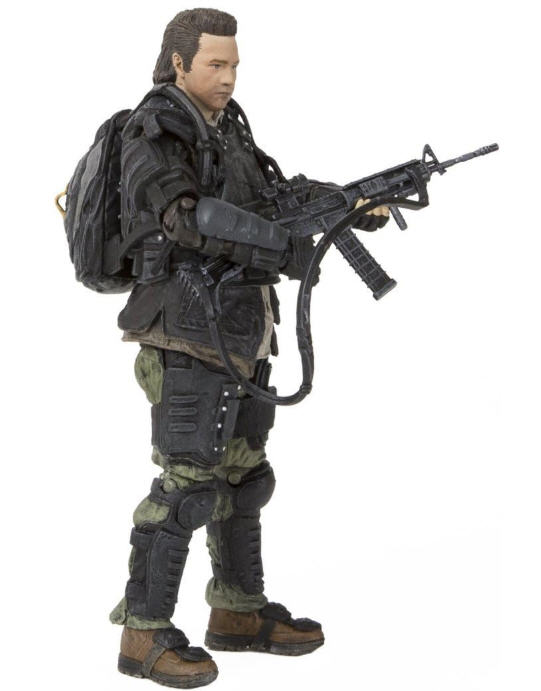The Walking Dead AMC: Eugene Porter in Riot Gear Series 8 - McFarlane Toys (post-apocalyptic survival horror movie theme) action figure collectible [Barcode 787926146257] - Main Image 4