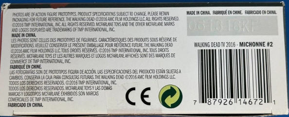 The Walking Dead AMC: Michonne #2 Figure McFarlane Toys  - McFarlane Toys (post-apocalyptic survival horror movie theme) action figure collectible [Barcode 787926146721] - Main Image 4