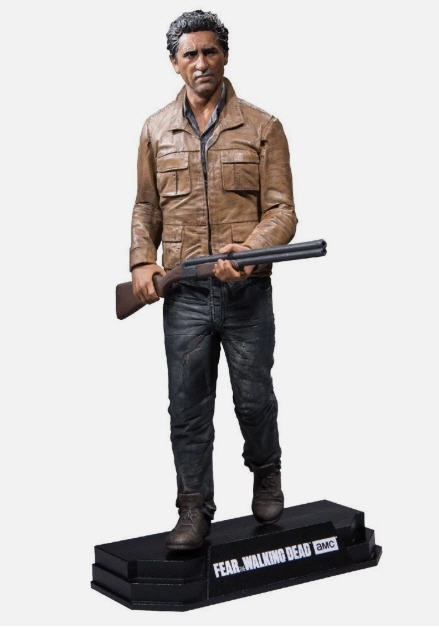 TWD: Fear The Walking Dead AMC: Travis 7” Figure Color Tops Red Wave #3 - McFarlane Toys (post-apocalyptic survival horror movie theme) action figure collectible [Barcode 787926146738] - Main Image 3