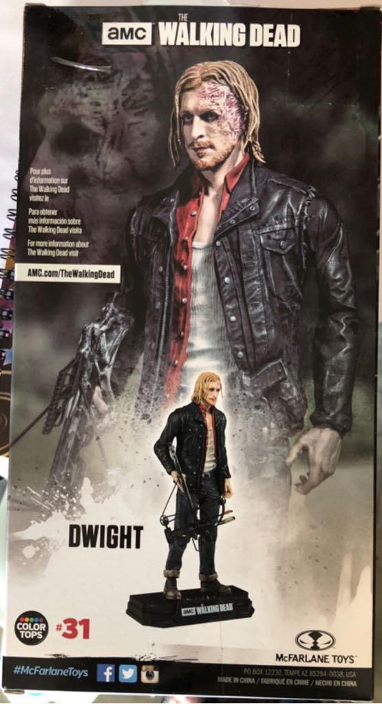#31 The Walking Dead: Dwight - McFarlane Toys (Color Top Series 7in) action figure collectible [Barcode 787926146806] - Main Image 2