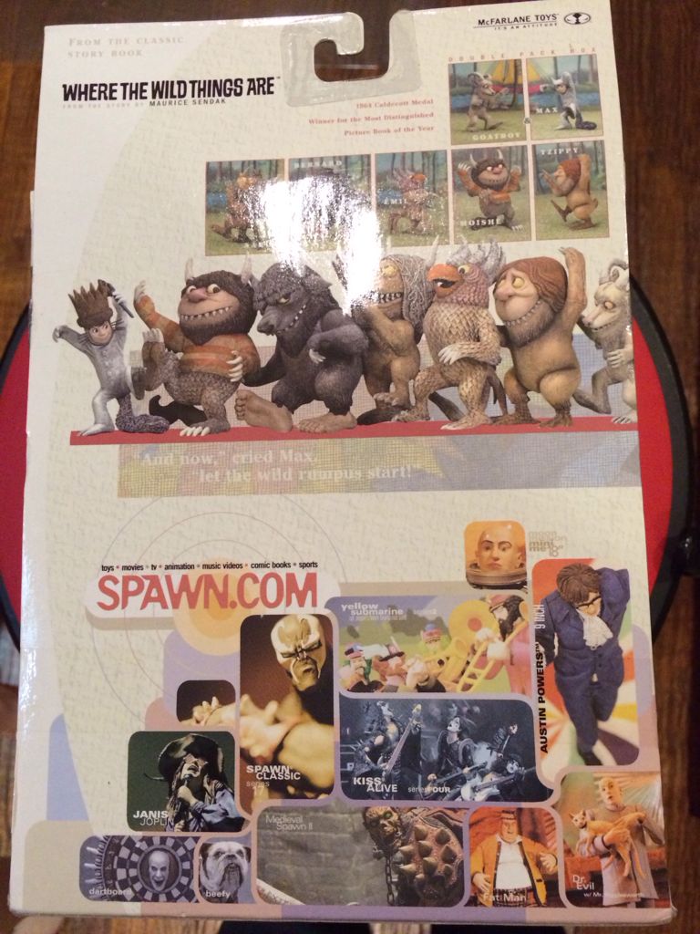 Aaron - McFarlane Toys (Where The Wild Things Are) action figure collectible [Barcode 787926152135] - Main Image 2