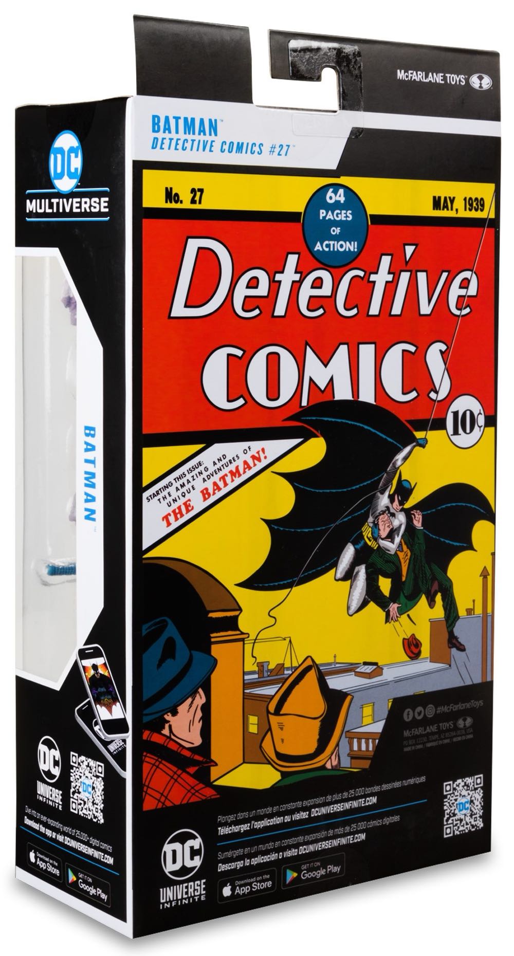 Batman - DC - BATMAN (Golden Age) action figure collectible [Barcode 787926171044] - Main Image 3