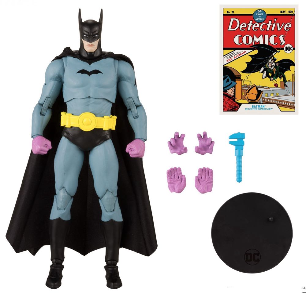 Batman - DC - BATMAN (Golden Age) action figure collectible [Barcode 787926171044] - Main Image 4