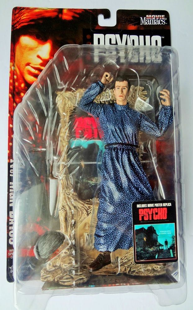 Norman Bates - McFarlane Toys (McFarlane Toys Movie Maniacs) action figure collectible [Barcode 787926172041] - Main Image 3