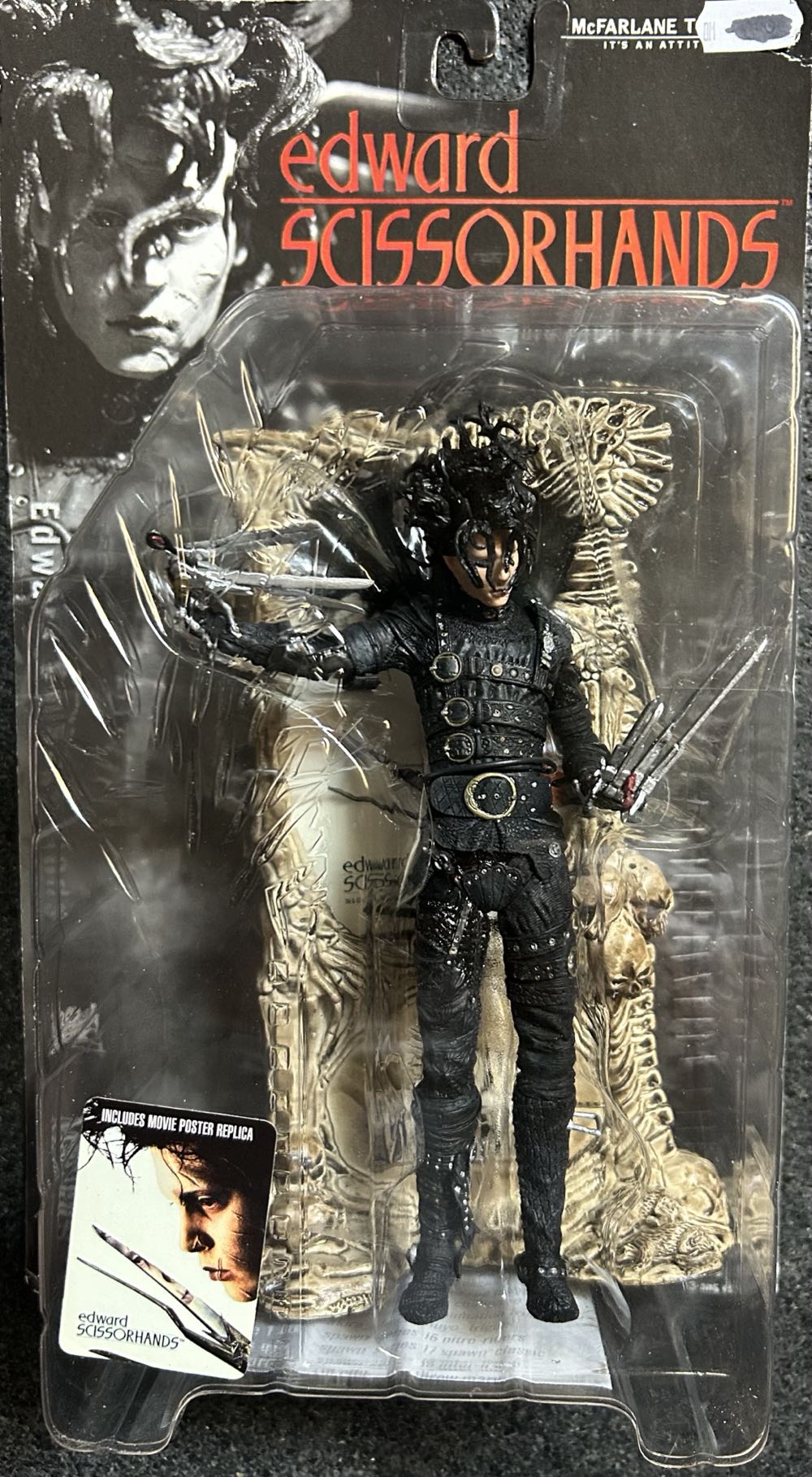 Movie Maniacs 3: Edward Scissorhands - McFarlane Toys (Movie Maniacs Series 3) action figure collectible [Barcode 787926175035] - Main Image 3